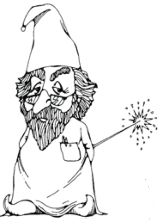 wizard drawing by Richard