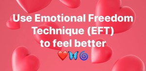 Use Emotional Freedom Technique to feel better