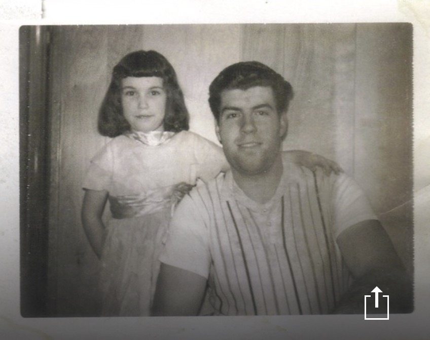 Dad and Sheila at Alberdias 1966