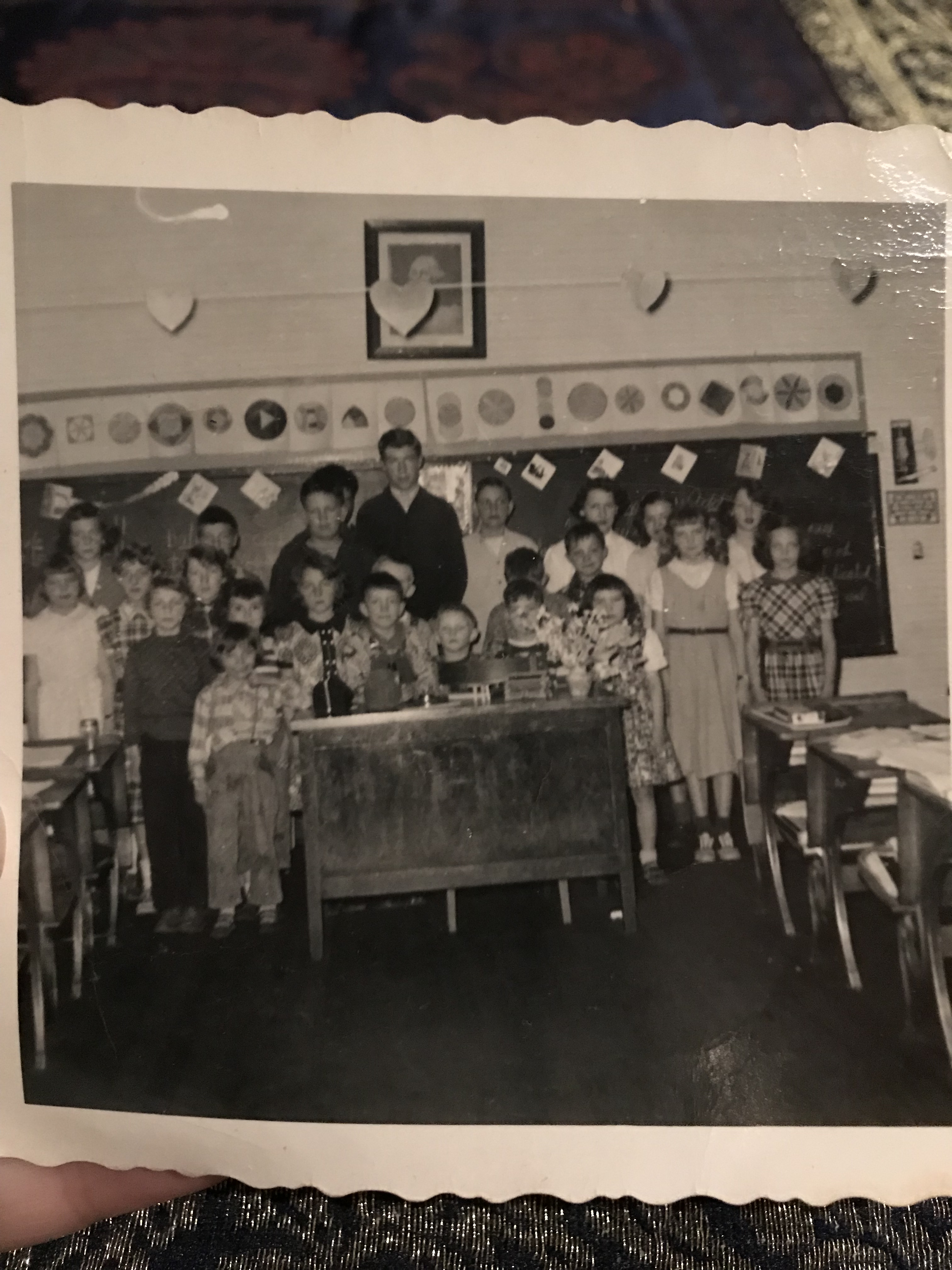 Dad at school as a boy