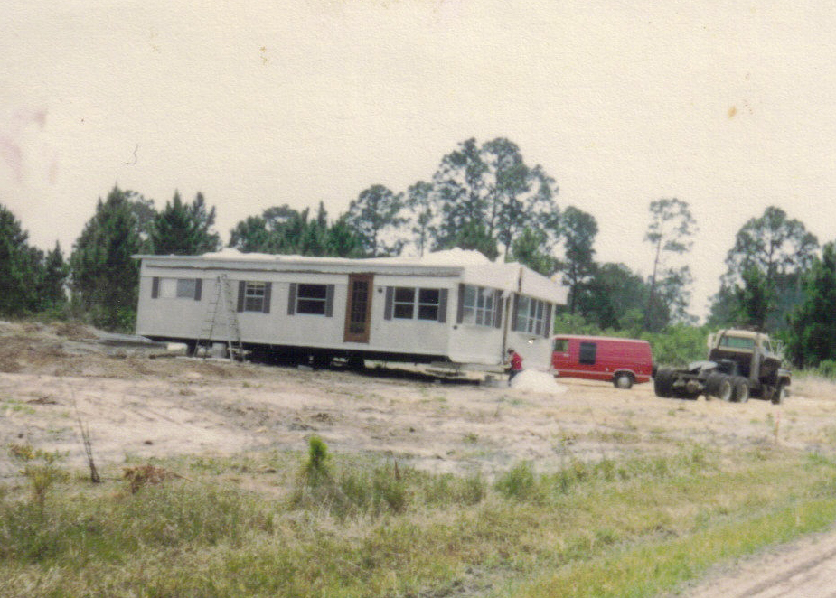 FL Double-wide moving it in 1984
