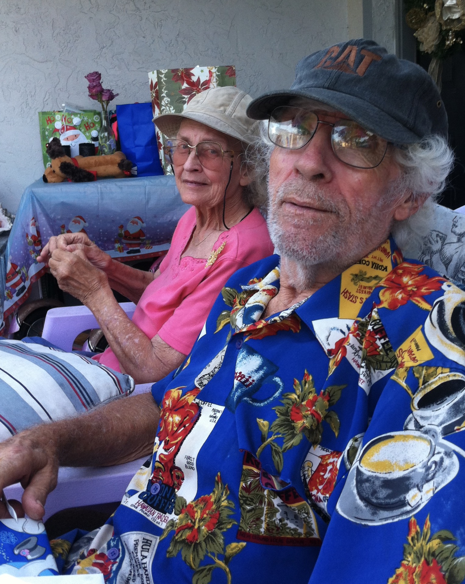 Mom and dad at Matts in Melbourne 2015