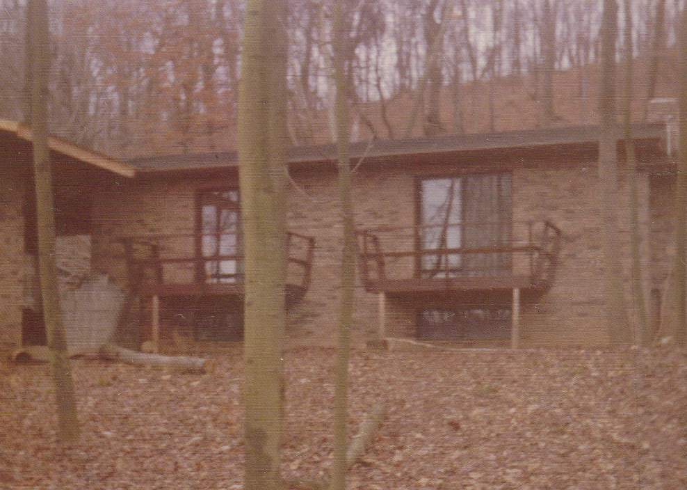 More of the house under construction